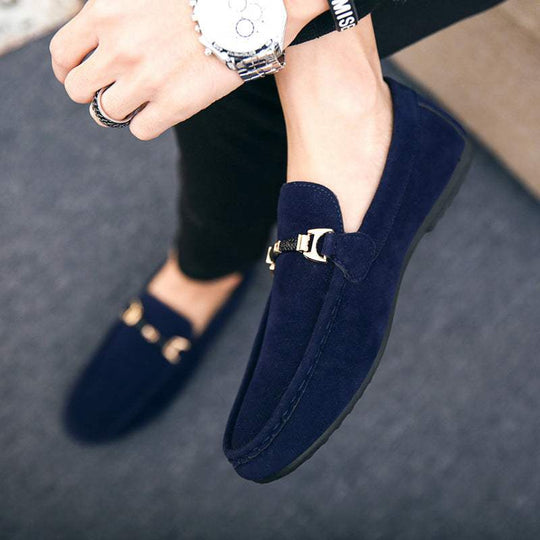 Elegante Slipper aus Wildleder für Herren