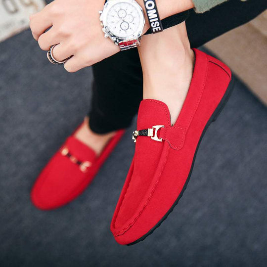 Elegante Slipper aus Wildleder für Herren
