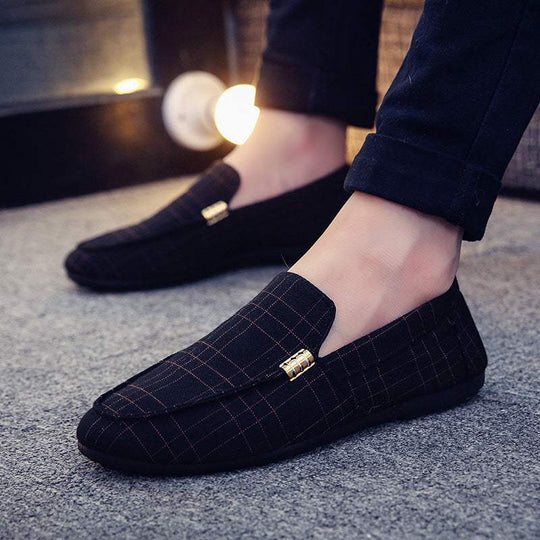 Elegante Slipper aus Wildleder für Herren