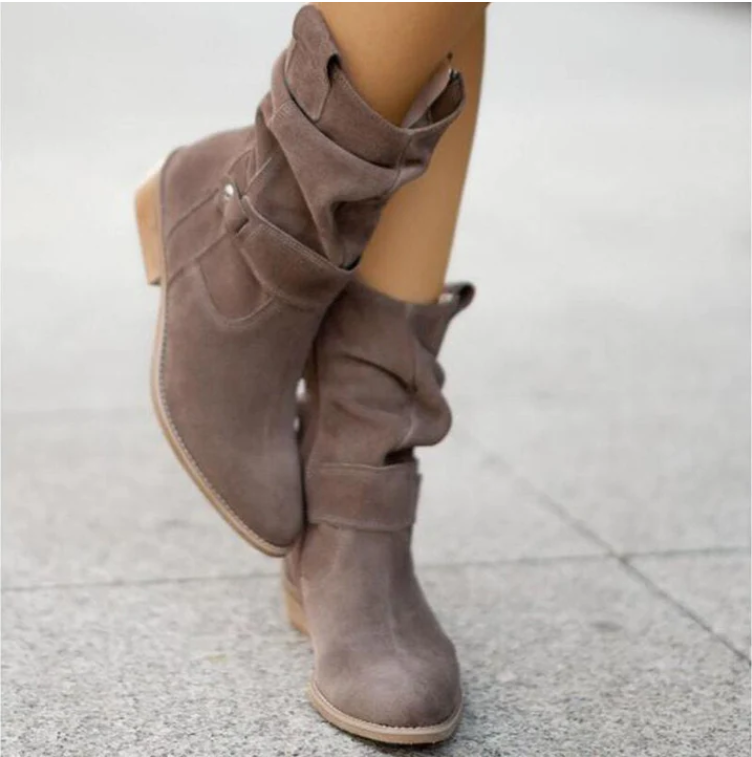 Frauen Elegantes Wild Slouchy Knöchelstiefel