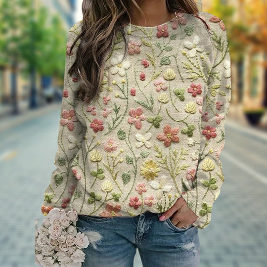 Frühlingspullover Strick für Damen