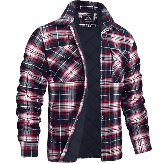 Gefütterte Steppjacke für Herren