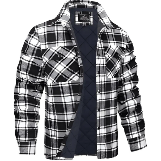 Gefütterte Steppjacke für Herren