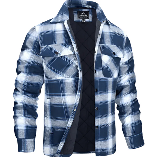 Gefütterte Steppjacke für Herren