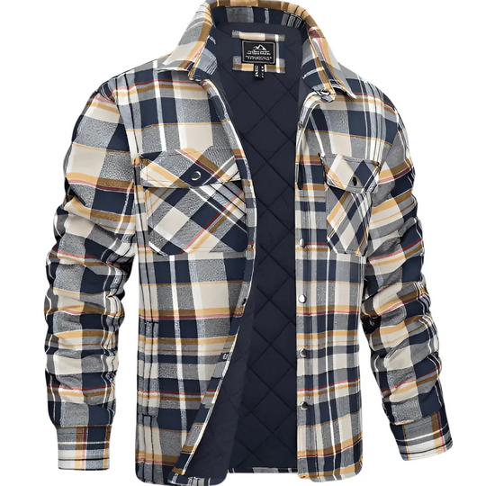 Gefütterte Steppjacke für Herren