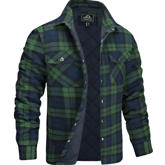 Gefütterte Steppjacke für Herren