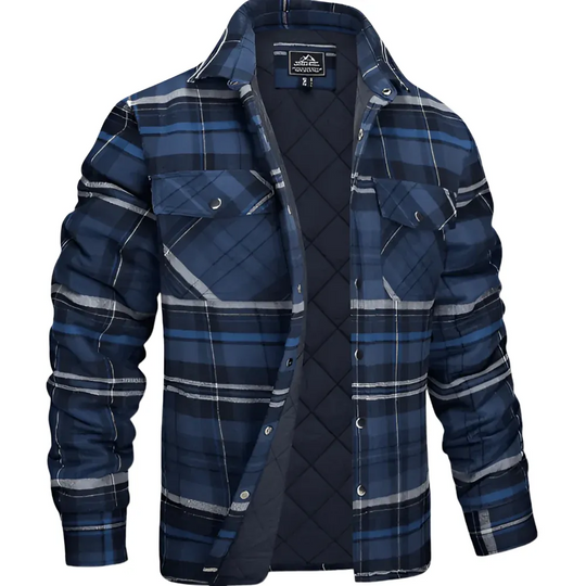 Gefütterte Steppjacke für Herren