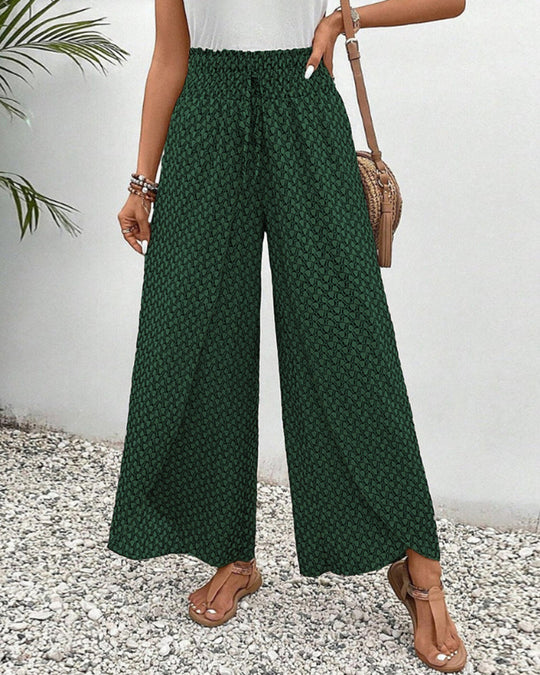 Geometrische Druckhose für Damen