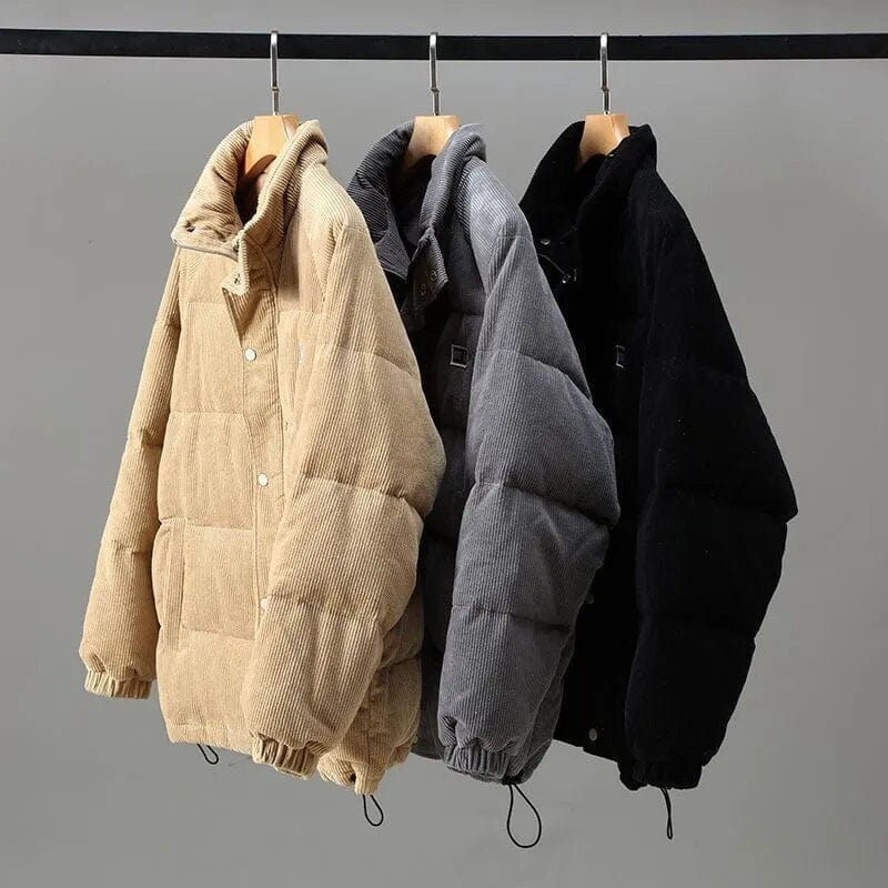 Gepolsterte Winter Jacke aus Hochwertigem Material für Herren