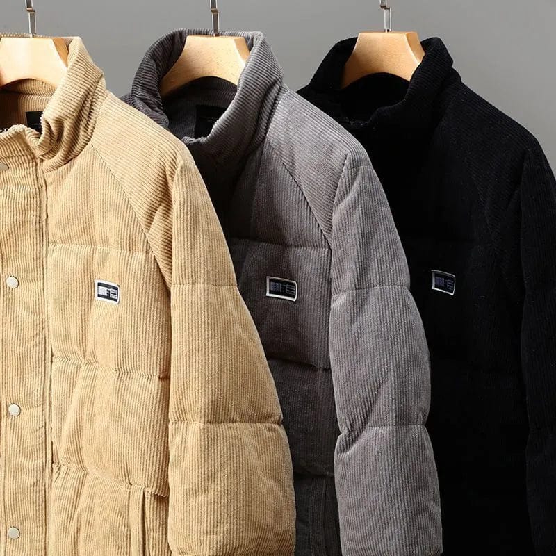 Gepolsterte Winter Jacke aus Hochwertigem Material für Herren