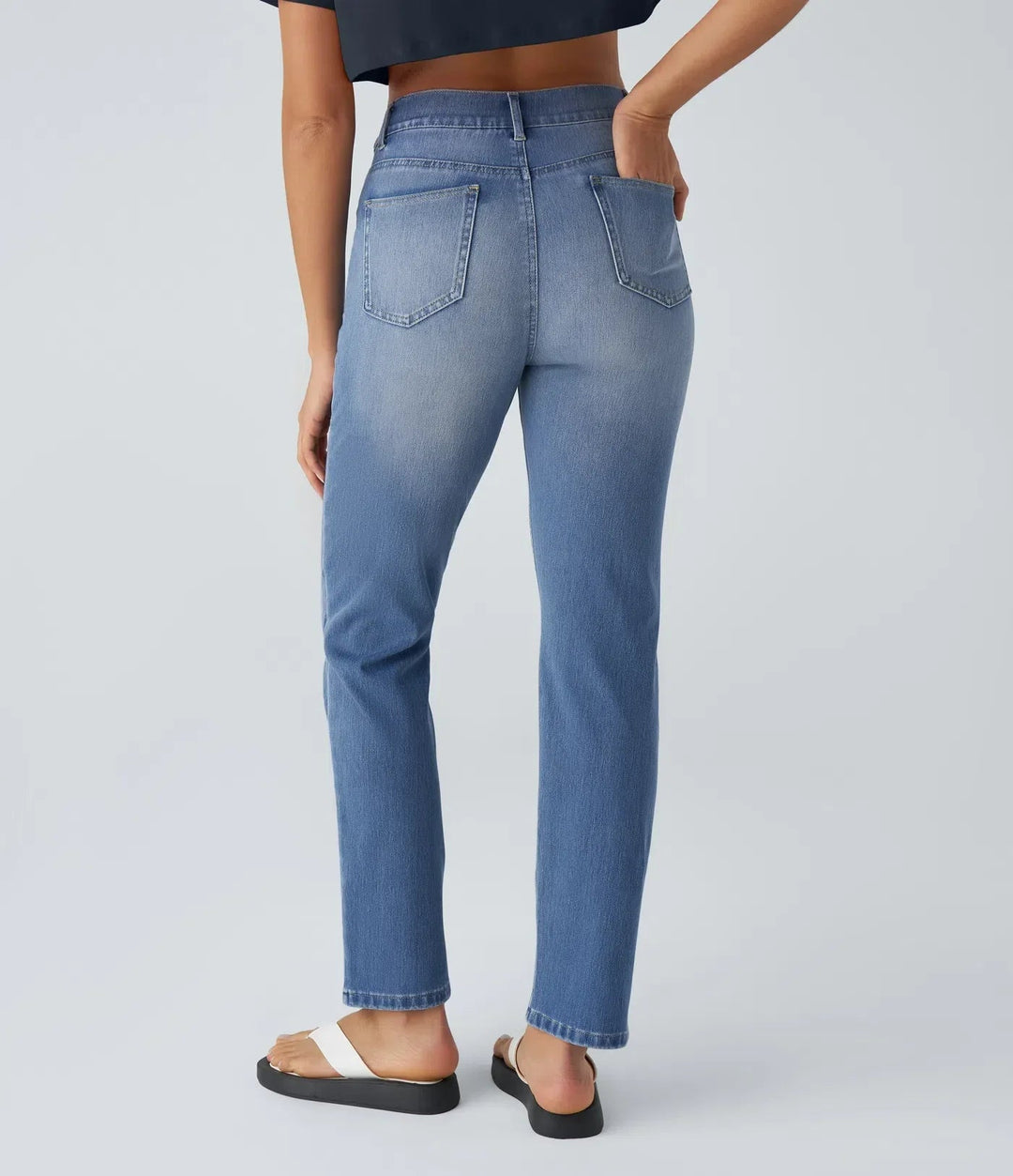 Gerade Jeanshose für Damen