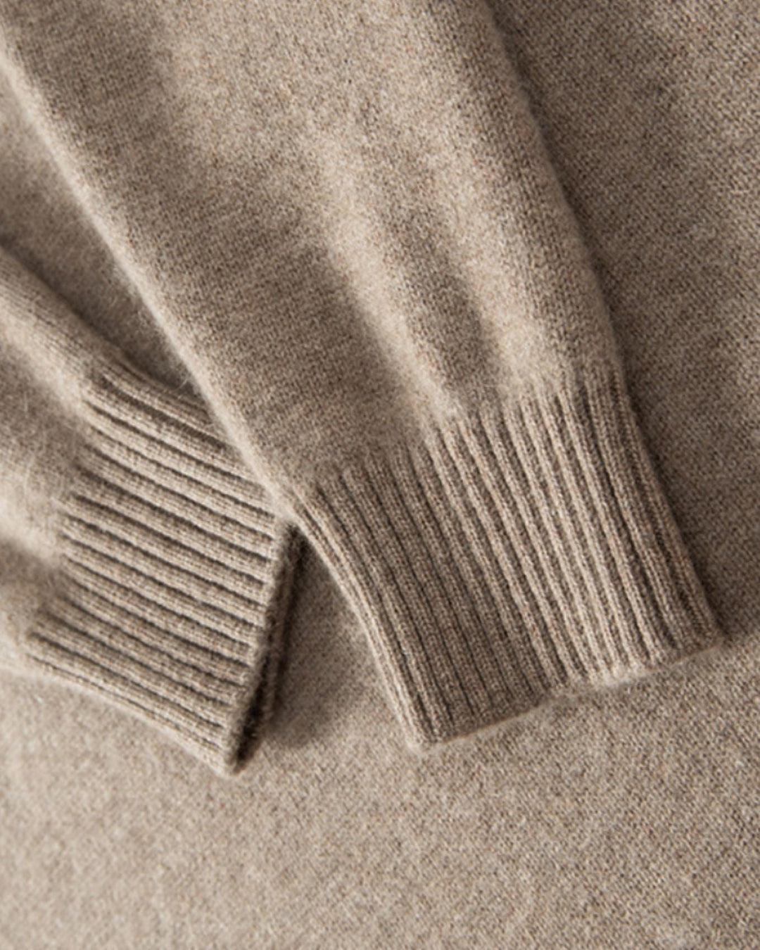 Halbzip Strickpullover für Herren
