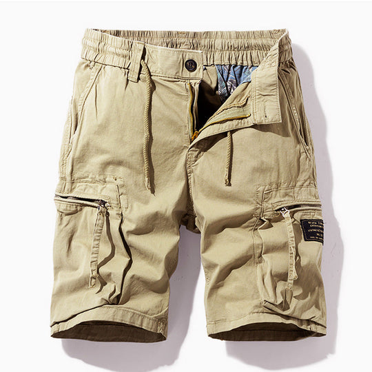 Herren Baumwoll Cargo Shorts für Outdoor Aktivitäten