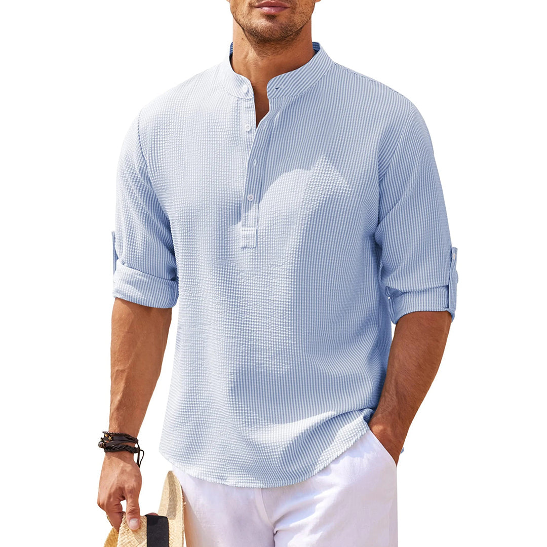 Herren Baumwoll Hemd Casual Modernes Design für Jeden Anlass