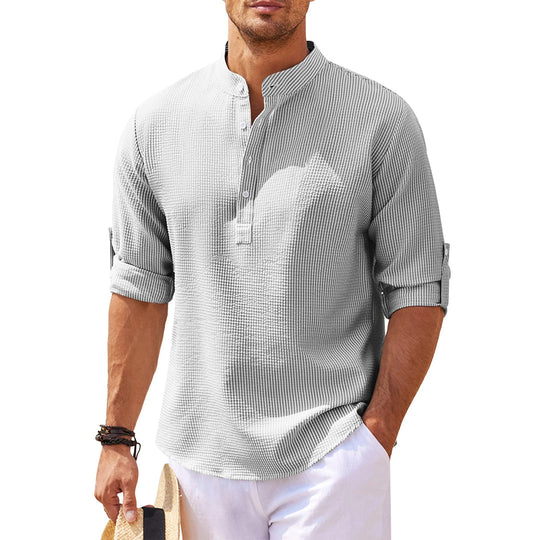 Herren Baumwoll Hemd Casual Modernes Design für Jeden Anlass