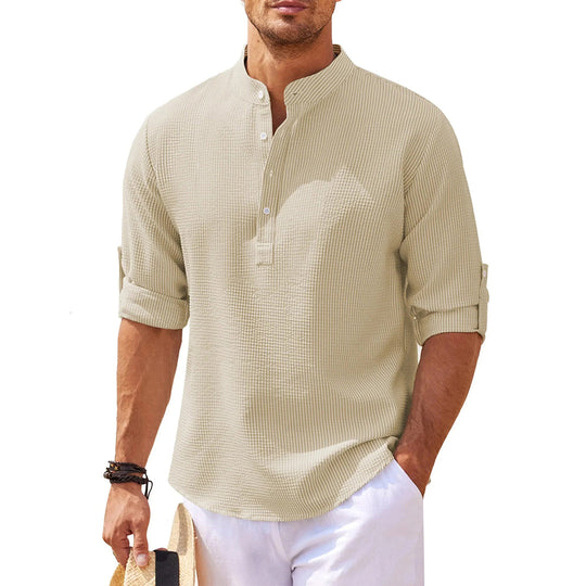 Variant image for Herren Baumwoll Hemd Casual Modernes Design für Jeden Anlass-93
