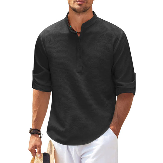 Herren Baumwoll Hemd Casual Modernes Design für Jeden Anlass