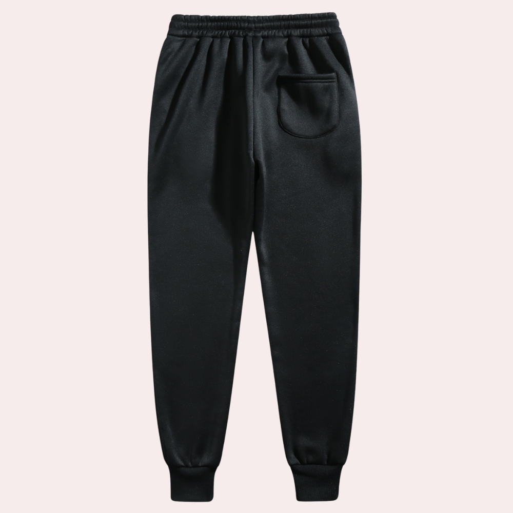 Herren Baumwoll Jogginghose Baggy-Stil Komfort Trainerhosen