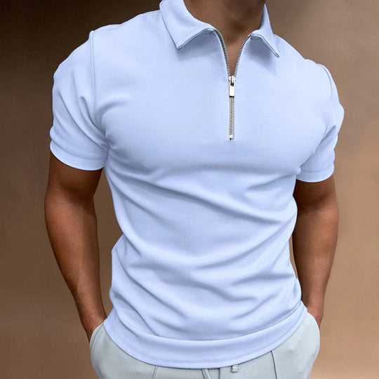 Herren Baumwoll Sommer Poloshirt – Stilvoll und Vielseitig