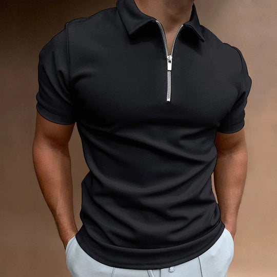 Herren Baumwoll Sommer Poloshirt – Stilvoll und Vielseitig