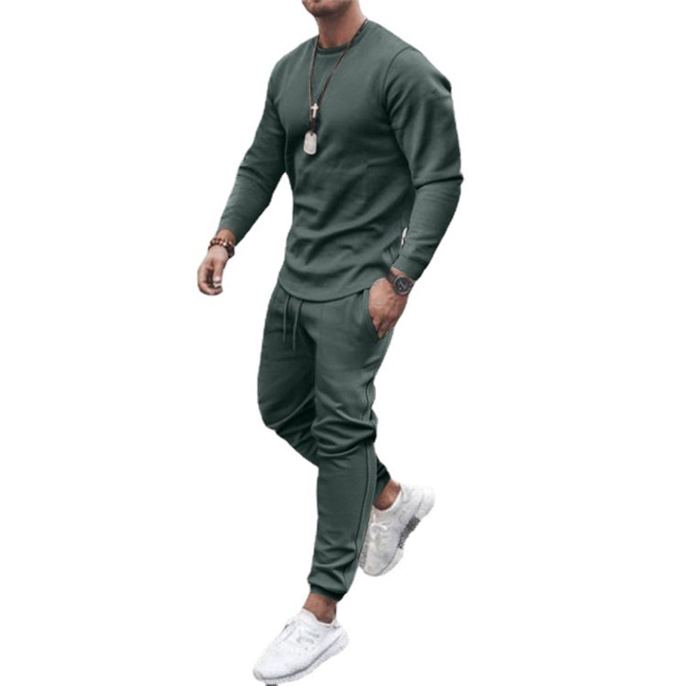 Herren Baumwolle Trainingsanzug Set Jogginganzug Stylish