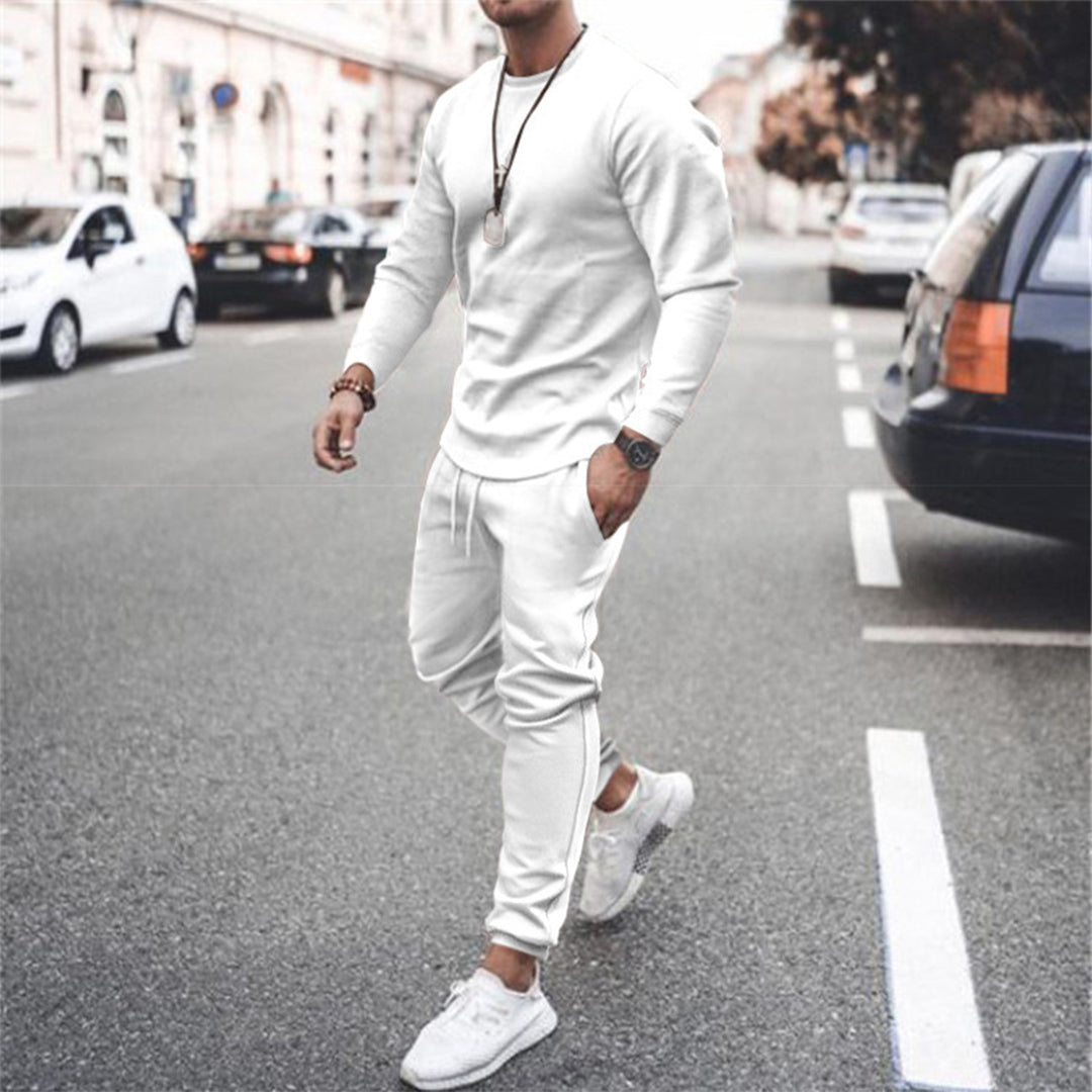 Variant image for Herren Baumwolle Trainingsanzug Set Jogginganzug Stylish-40