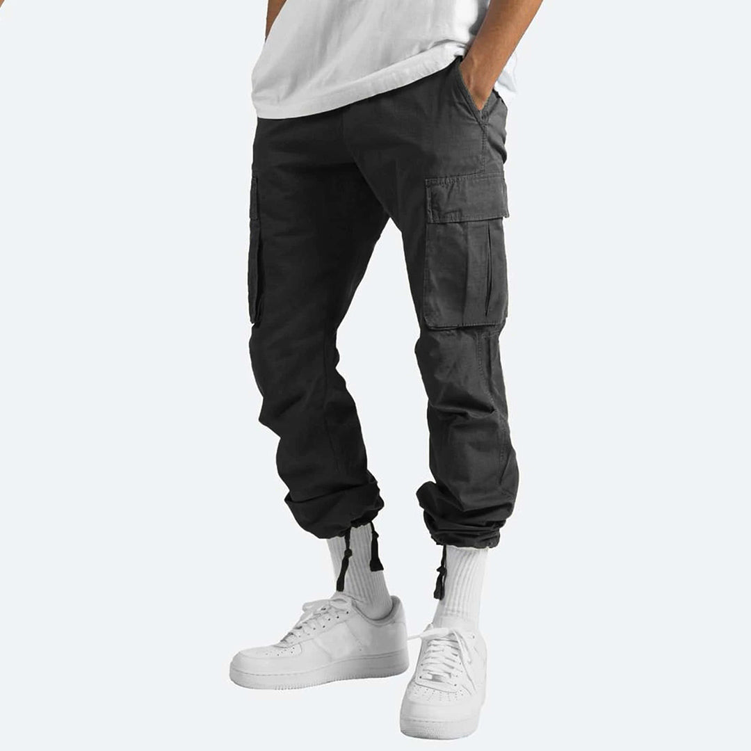 Herren Cargo Hose Baumwolle mit Praktischen Taschen