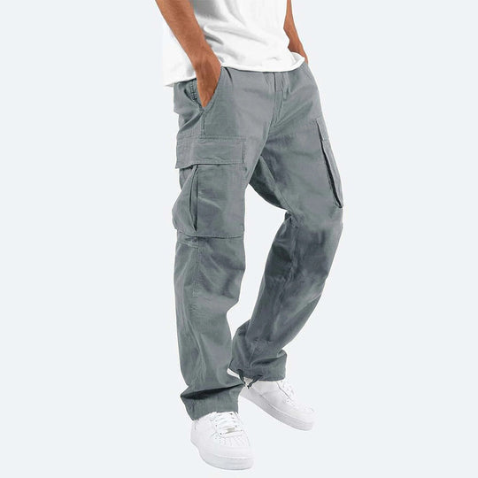 Variant image for Herren Cargo Hose Baumwolle mit Praktischen Taschen-9