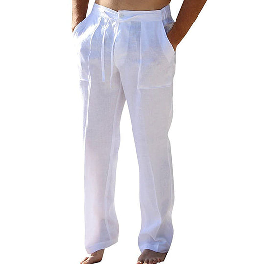 Herren Leinenhose Casual