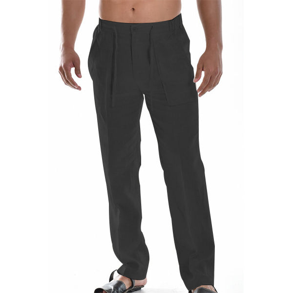 Herren Leinenhose Casual