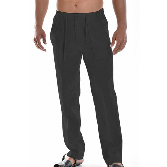 Herren Leinenhose Casual