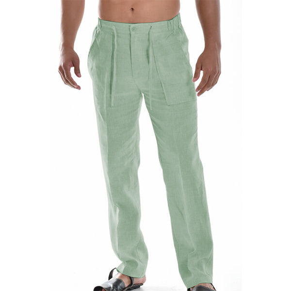 Herren Leinenhose Casual