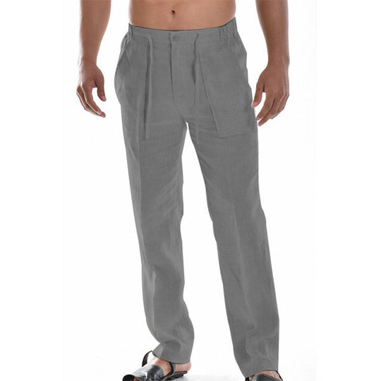 Herren Leinenhose Casual
