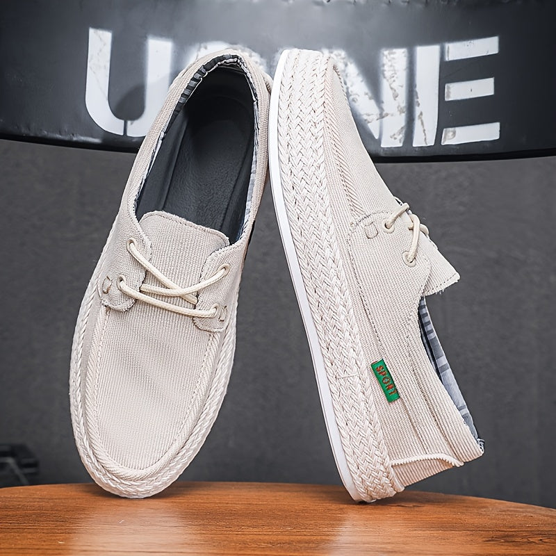 Herren Leinenschuhe Freizeit Schuhe Atmungsaktive Bequeme Schuhe