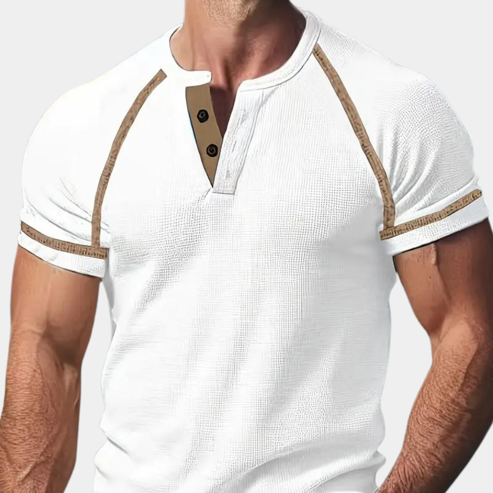 Variant image for Herren Atmungsaktives Baumwoll T-Shirt Kurzarm-25