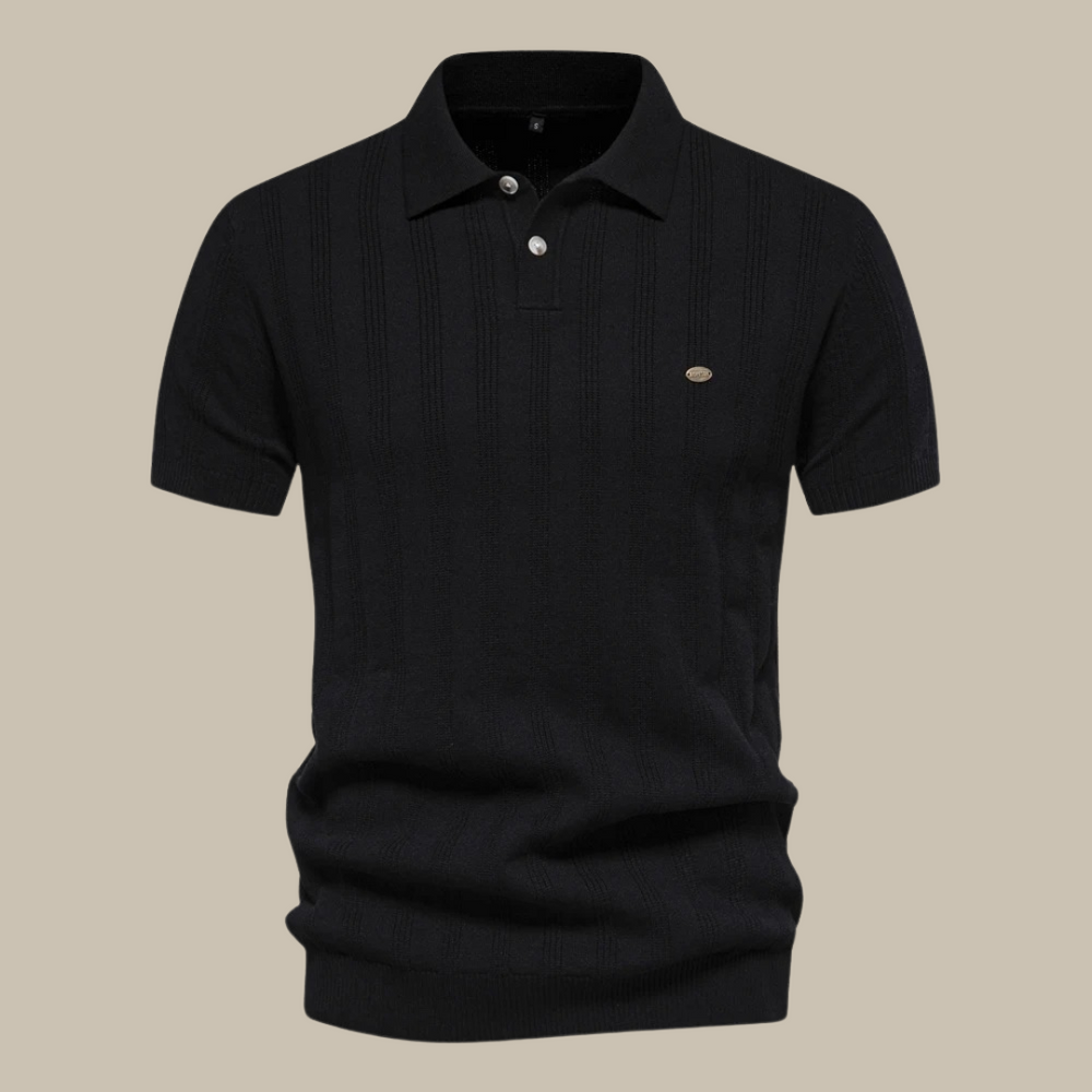 Herren Sommer Merinowolle Poloshirt mit Kurzarm für Stil und Komfort