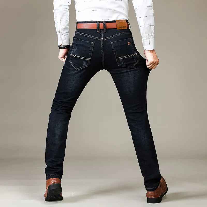 Herren Stretch Jeans Baumwolle Slim Fit