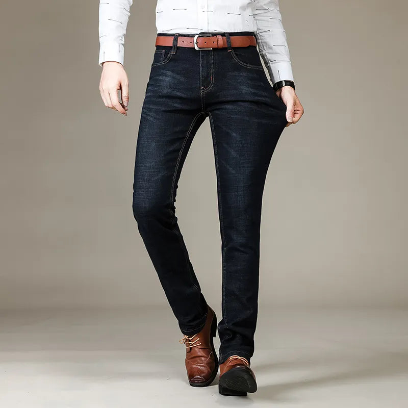 Herren Stretch Jeans Baumwolle Slim Fit