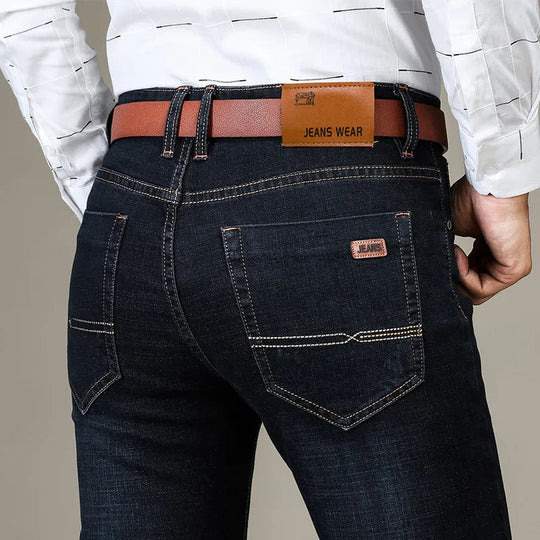 Herren Stretch Jeans Baumwolle Slim Fit