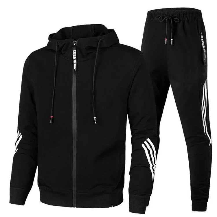 Herren Trainingspak Baumwolle mit Jacke und Hose