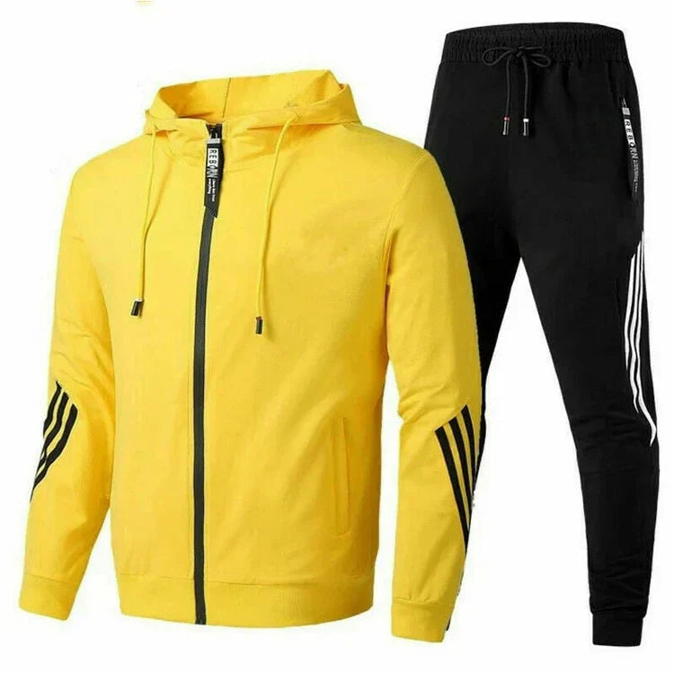 Herren Trainingspak Baumwolle mit Jacke und Hose