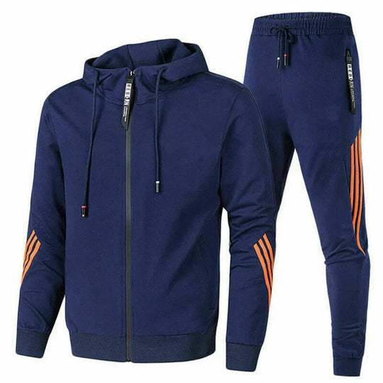 Herren Trainingspak Baumwolle mit Jacke und Hose
