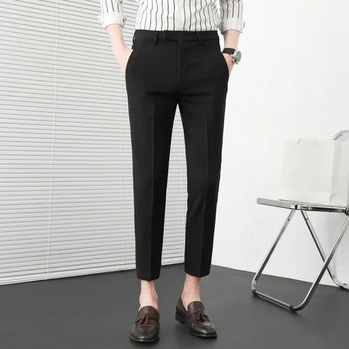Herren Anzughose Slim Fit für Männer