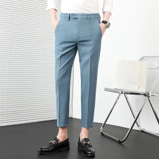 Herren Anzughose Slim Fit für Männer