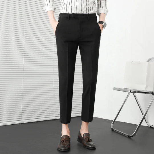 Herren Anzughose Slim Fit für Männer