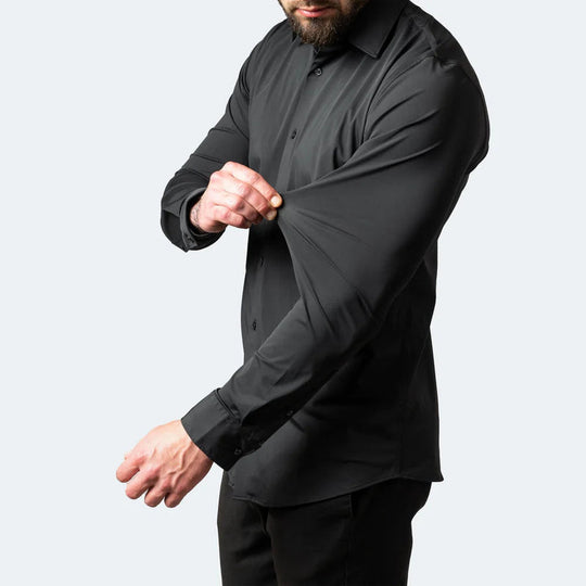 Hemd Baumwolle mit Kreukfreies Design für Herren