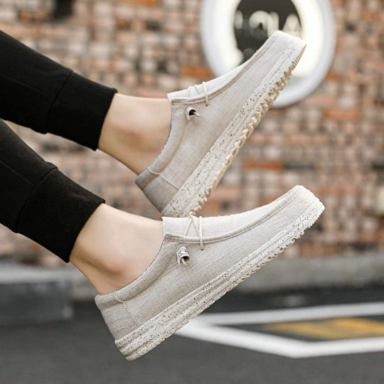 Loafers aus Leinen für den Casual Look für Herren