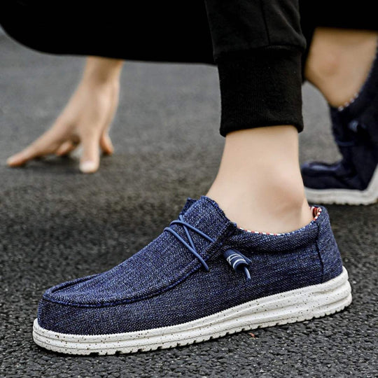 Loafers aus Leinen für den Casual Look für Herren