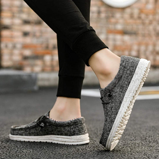 Loafers aus Leinen für den Casual Look für Herren