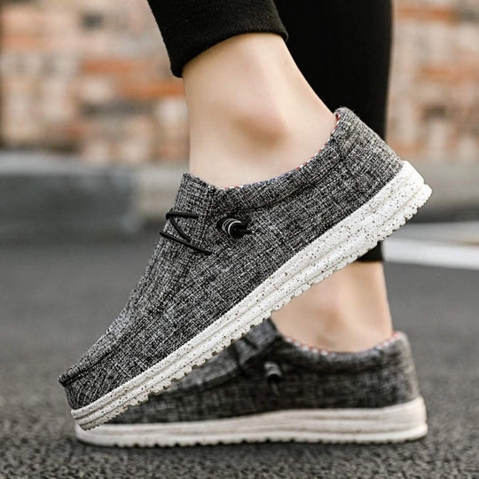Loafers aus Leinen für den Casual Look für Herren
